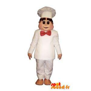 Mascotte de chef cuisinier personnalisable - Déguisement-chef  - MASFR003207 - Mascottes Homme