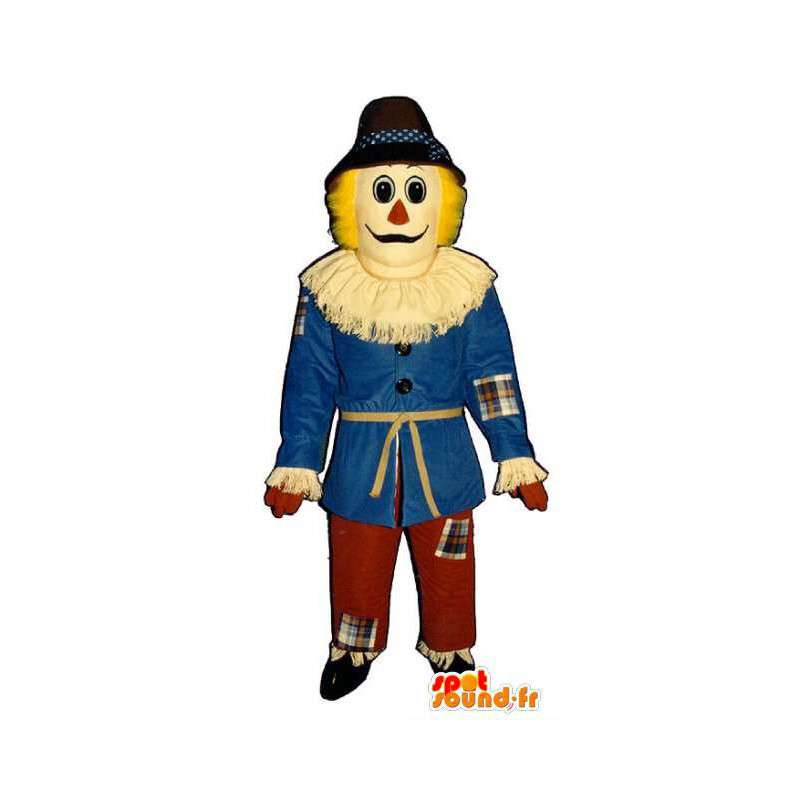 Scarecrow mascot with a bob - Scarecrow Costume - MASFR003213 - Farm animals