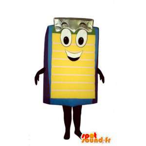 Maskotformet kæmpe gul ost - Ost kostume - Spotsound maskot