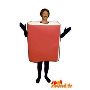 Mascot shaped piece of meat - Meat Costume - MASFR003223 - Food mascot