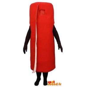 Mascotte in forma di un tappeto gigante rossa - costume carpet - MASFR003231 - Mascotte non classificati