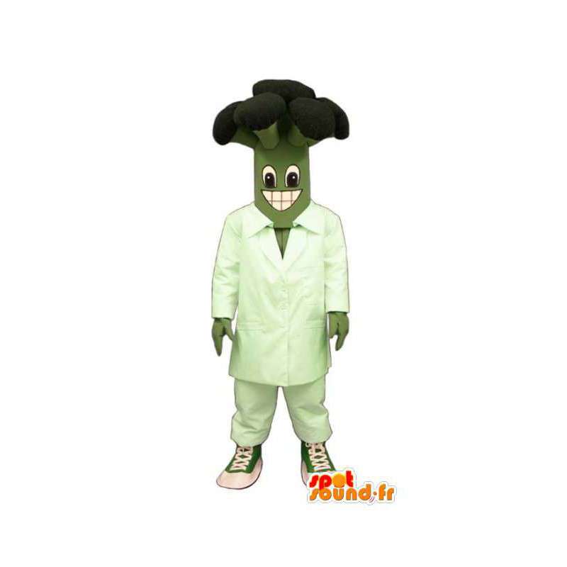Vormige mascotte giant broccoli - broccoli Costume - Plantaardige mascotte - MASFR003232 - SpotSound.fr