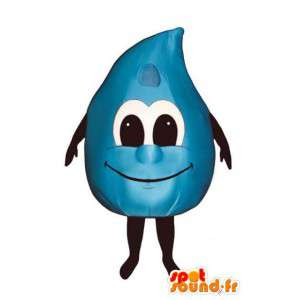 Formet maskot gigantisk vann drop - droppe Costume - MASFR003233 - Ikke-klassifiserte Mascots
