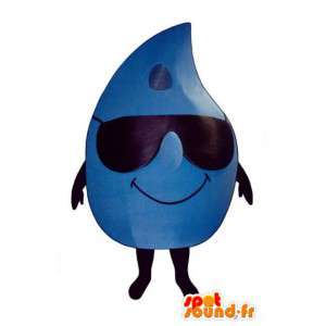 Vormige mascotte giant water drop - druppel Costume - MASFR003237 - Niet-ingedeelde Mascottes