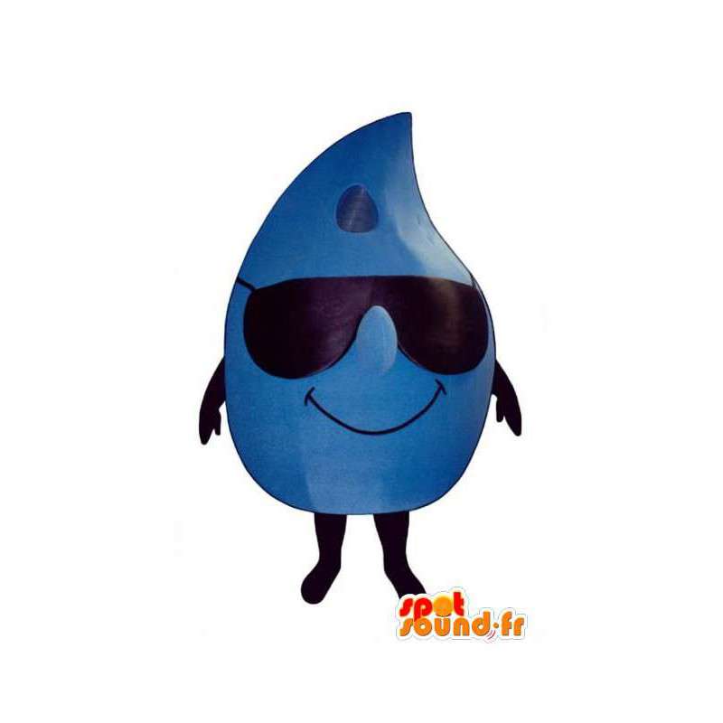 Em forma de mascote gota de água gigante - drop Costume - MASFR003237 - Mascotes não classificados
