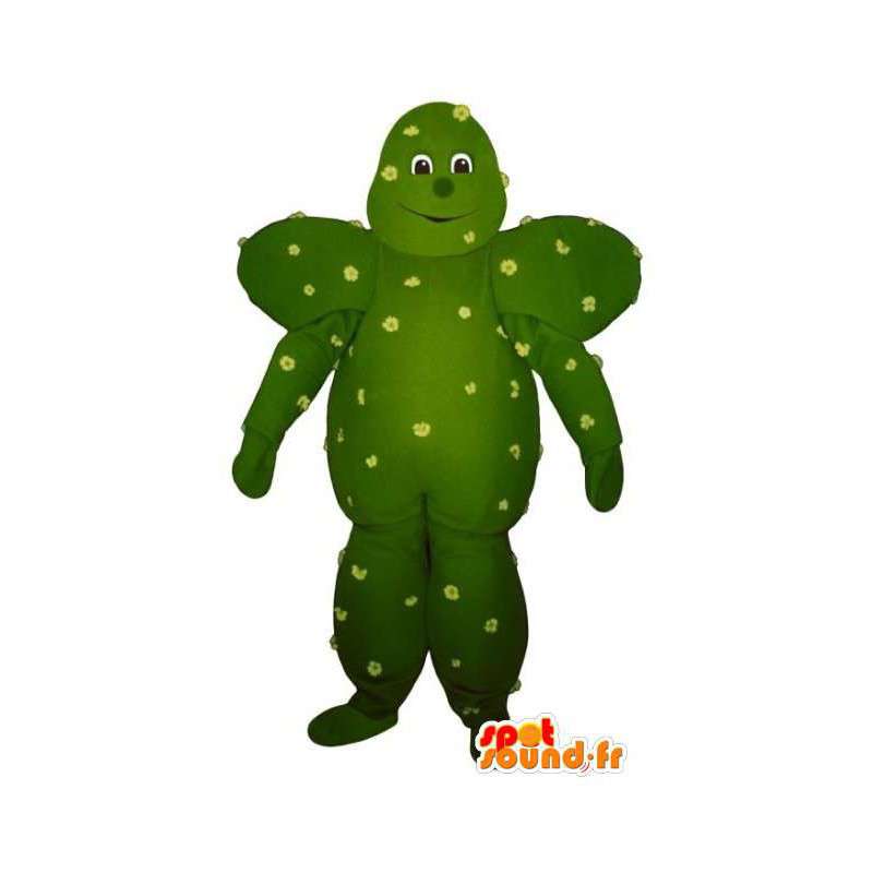 Maskottchen in Form einer riesigen grünen Kaktus - Kaktus-Kostüm