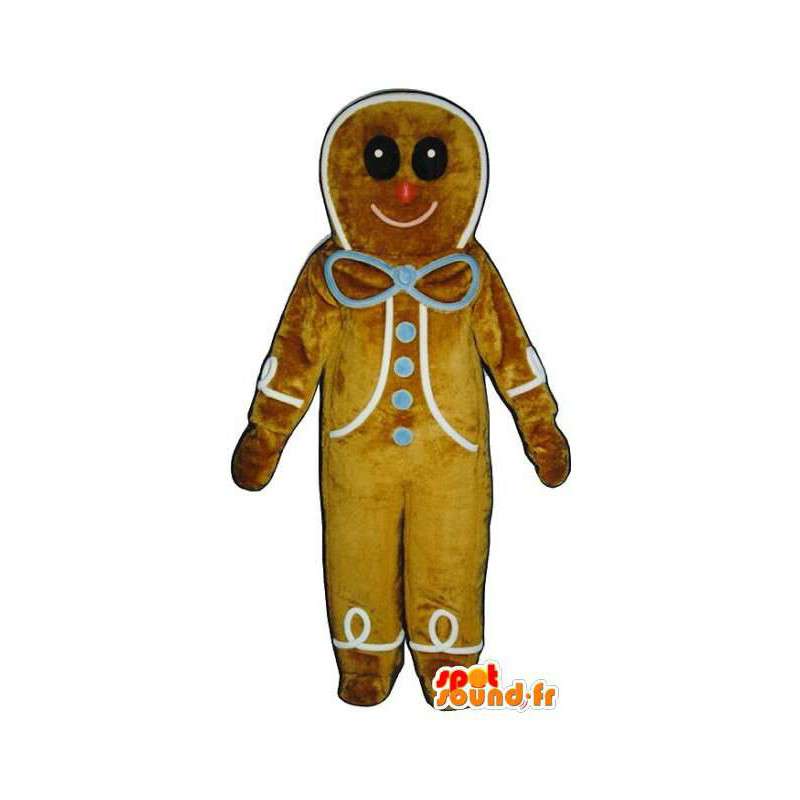 Brød cookie maskot gigantiske krydder - Gingerbread Costume - MASFR003248 - vegetabilsk Mascot