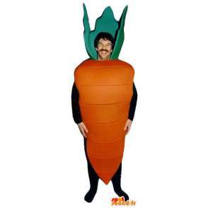 Formet maskot oransje giganten gulrot - Carrot Costume - Grønnsaksmaskott - MASFR003251 - SpotSound.fr