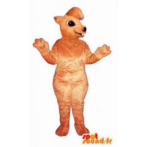 Scoiattolo mascotte arancione - Costume Scoiattolo - MASFR003266 - Scoiattolo mascotte