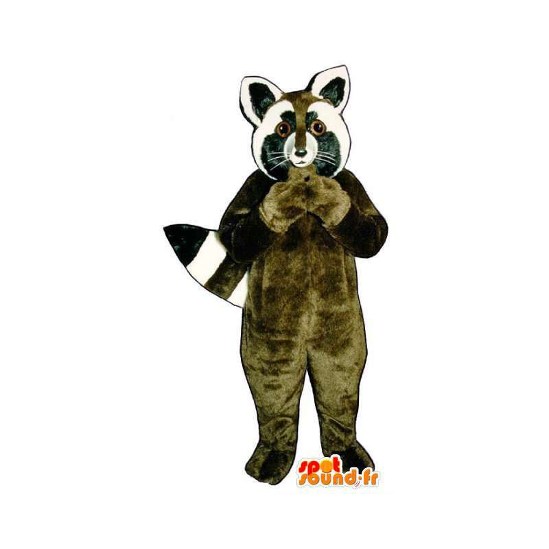 Mascot Raccoon - Raccoon Raccoon Suit - MASFR003285 - Maskoter av valper