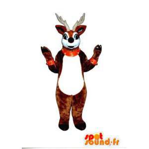 Mascot renne di Babbo Natale - Renna Costume Brown - MASFR003287 - Mascotte di Natale