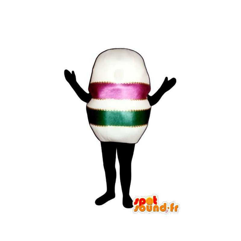 Mascot uovo gigante Pasqua - Pasqua Suit - MASFR003290 - Mascotte della pasticceria