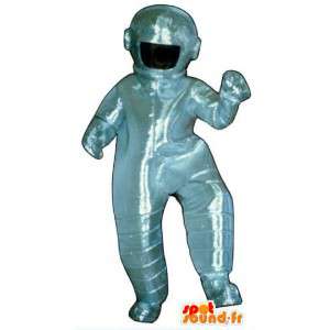 Blå astronaut kostym maskot - Astronaut kostym - Spotsound