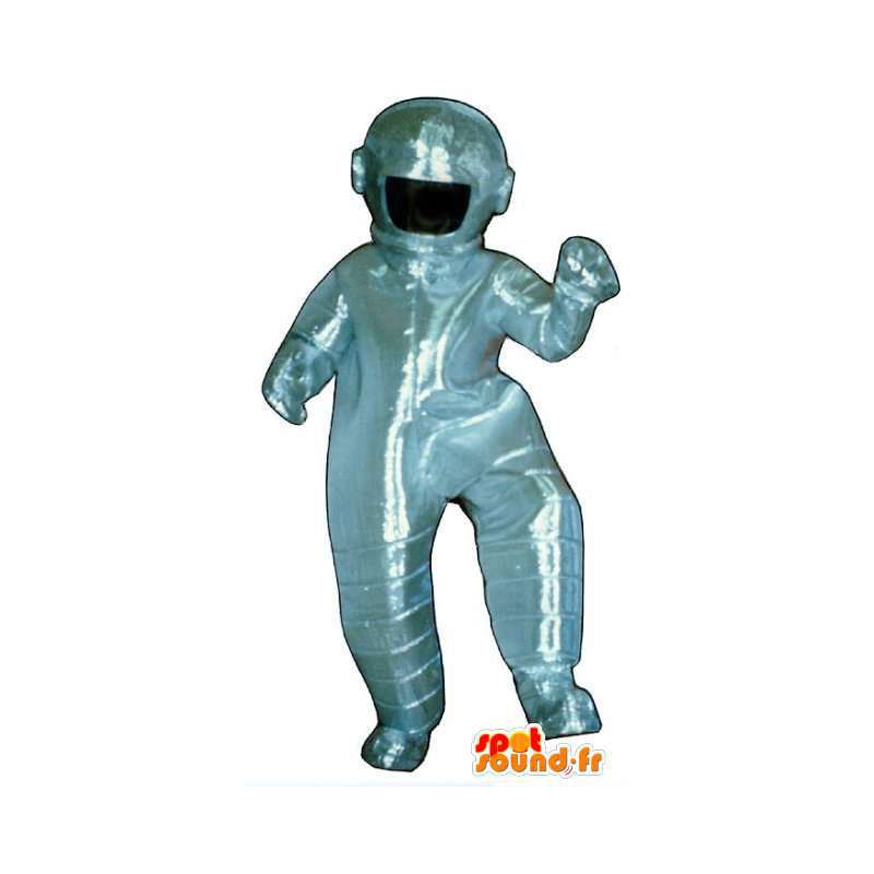 Blå astronaut dragt maskot - Astronaut kostume - Spotsound