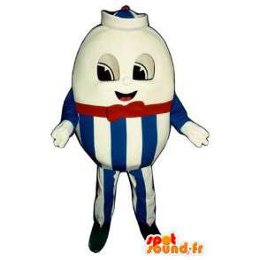 Mascot uovo gigante Pasqua - Pasqua Suit - MASFR003294 - Mascotte della pasticceria