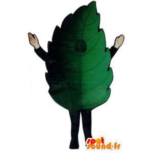 Mascot reus groen blad - groen blad Costume - MASFR003295 - mascottes planten