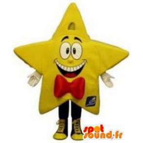 Mascot estrela amarela gigante - Traje estrela gigante - MASFR003297 - Mascotes não classificados