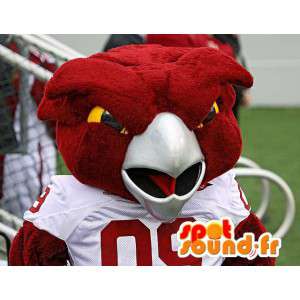 Red bird mascot giant size - Bird Costume - MASFR003309 - Mascot of birds