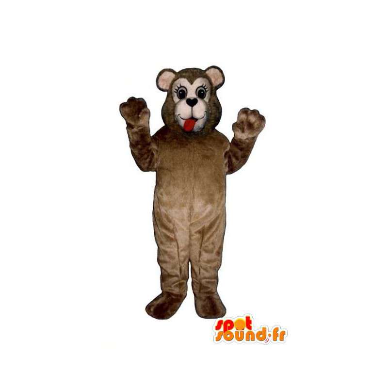 Mascot plush brown monkey - Monkey Suit - MASFR003324 - Mascots monkey