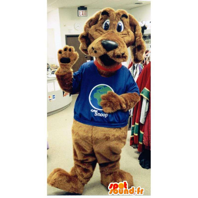 Brown Dog Mascot Pluche - Dog Costume - MASFR003342 - Dog Mascottes