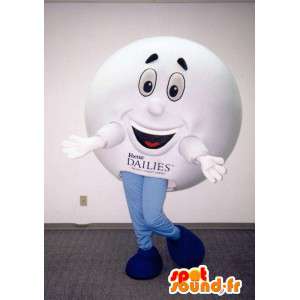 Giant Golf Ball Mascot - Golfbold kostume - Spotsound maskot