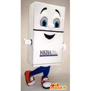 Mascotte a forma di materasso gigante bianco - Costume materasso - MASFR003347 - Mascotte di oggetti