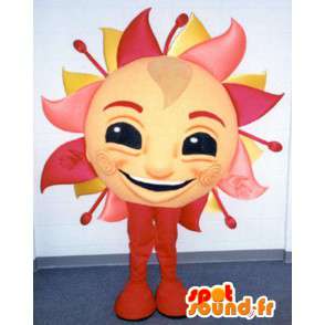 巨大な太陽の形をしたマスコット-太陽の衣装-MASFR003376-未分類のマスコット