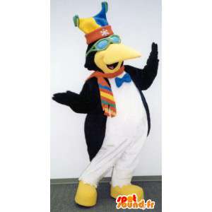 Kæmpe pingvin maskot - Pingvin kostume - Spotsound maskot