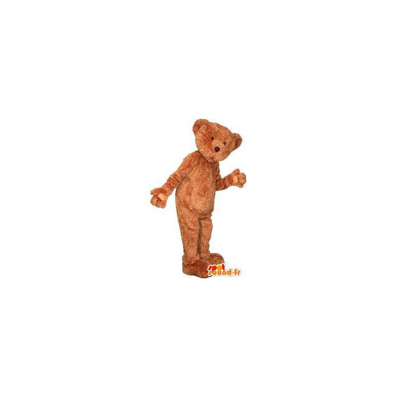 Mascot bruine teddybeer - een bruine beer kostuum - MASFR003429 - Bear Mascot
