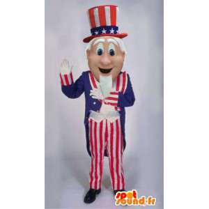 Maskottchen des berühmten Uncle Sam American Maskottchen - MASFR003432 - Maskottchen berühmte Persönlichkeiten