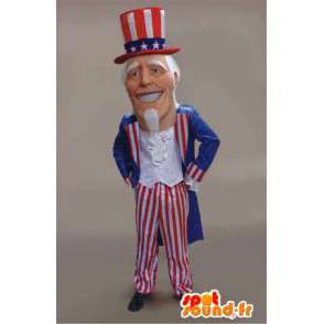 Maskottchen des berühmten Uncle Sam American Maskottchen - MASFR003433 - Maskottchen berühmte Persönlichkeiten