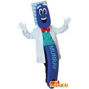 Gigantisk tandbørste maskot - tandbørste kostume - Spotsound