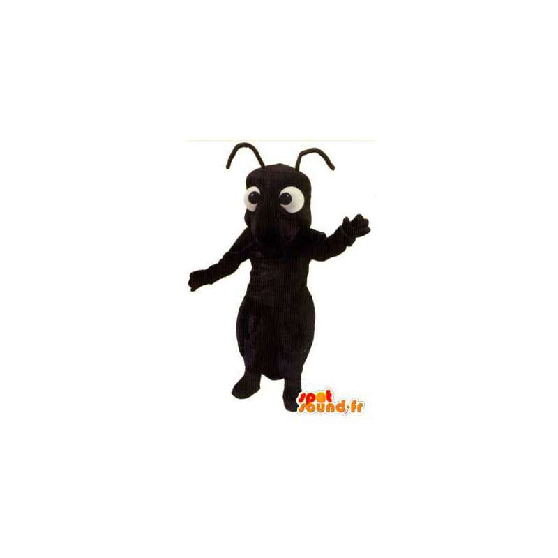 Kæmpe sort myre maskot - Ant kostume - Spotsound maskot