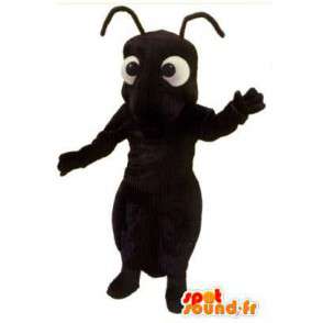 Kæmpe sort myre maskot - Ant kostume - Spotsound maskot