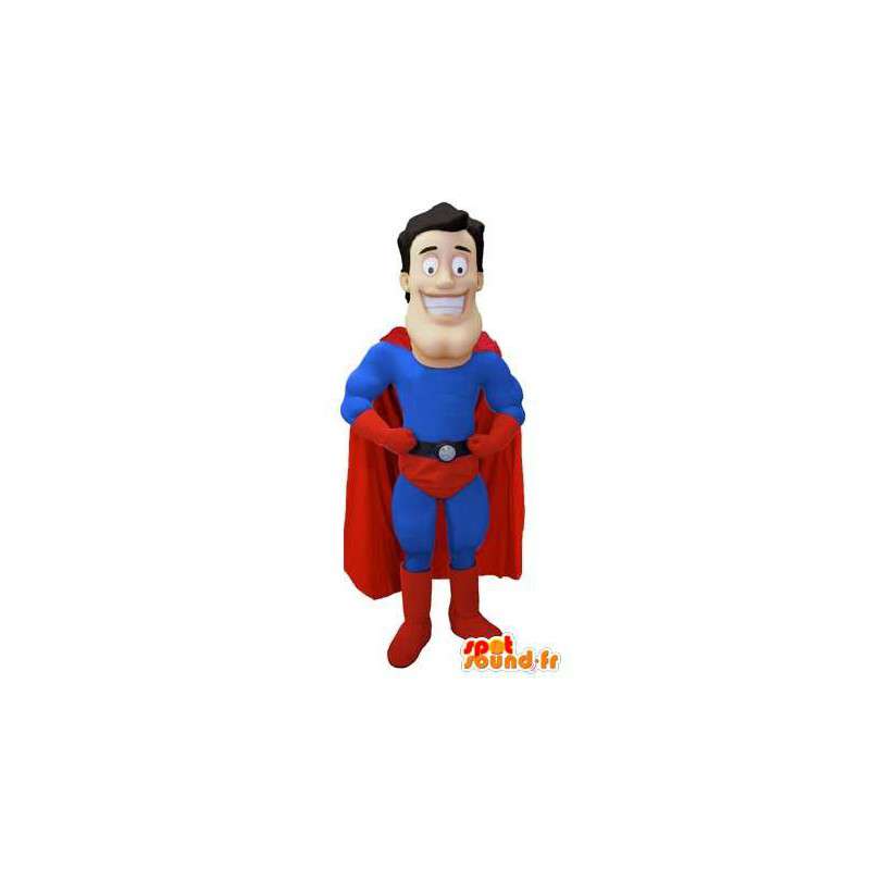 Superhelt maskot - Superman Costume - MASFR003469 - superhelt maskot