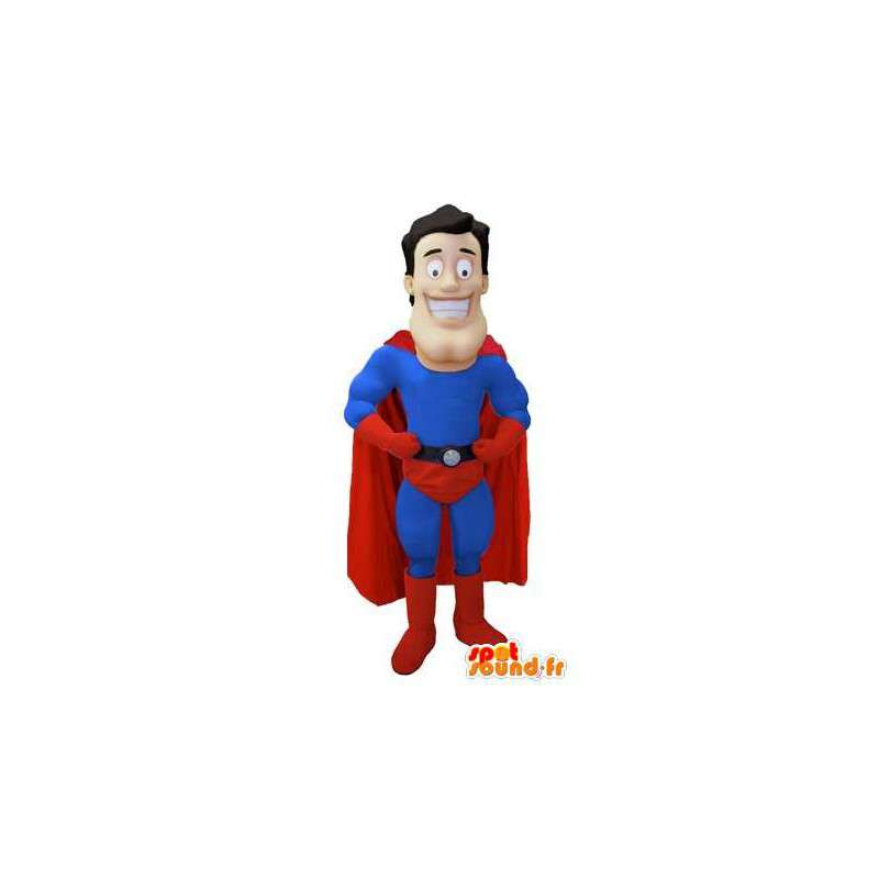 Superhelt maskot - Superman Costume - MASFR003469 - superhelt maskot Superhelt maskot - Superman Costume - MASFR003469 - superhelt maskot