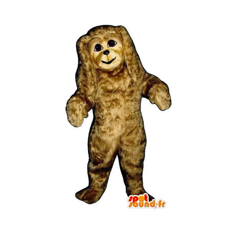 Mascotte de chien marron en peluche - Costume de chien - MASFR003481 - Mascottes de chien