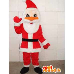 Mascotte Santa Claus - Classic - snel Sent met toebehoren - MASFR00263 - Kerstmis Mascottes