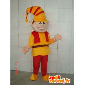 Clown mascot - Lutin - Suit for Christmas celebrations - MASFR00118 - Christmas mascots