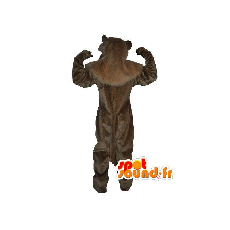 Béžová Lion maskot Plyšová - Lion Costume - MASFR003511 - lev Maskoti