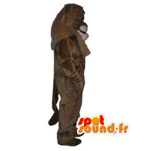 Beige Lion Mascot Pehmo - Lion Costume - MASFR003511 - Lion Maskotteja