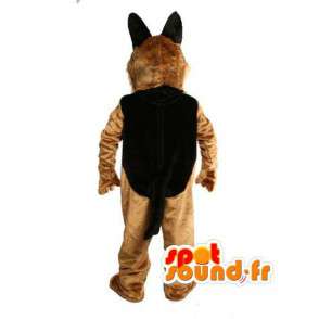 Pastore tedesco realistico mascotte - Dog Costume - MASFR003518 - Mascotte cane