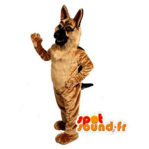 Mascotte de Berger allemand très réaliste - Costume de chien - MASFR003518 - Mascottes de chien