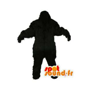 Negro mascota gorila muy realista - Negro Gorila Traje - MASFR003519 - Mascotas de gorila
