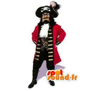 Mascot rødt pirat - Pirate Captain Costume - MASFR003520 - Maskoter Pirates