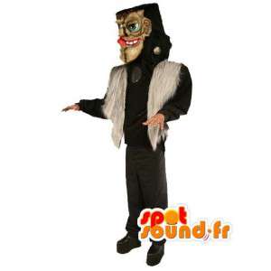 Monster maskot til Halloween - Monster kostume - Spotsound