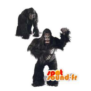 Negro mascota gorila muy realista - Negro Gorila Traje - MASFR003534 - Mascotas de gorila