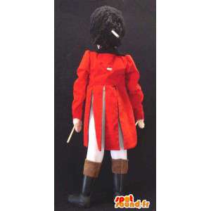 Mascotte conduttore vestito di un rosso smoking - MASFR003538 - Umani mascotte