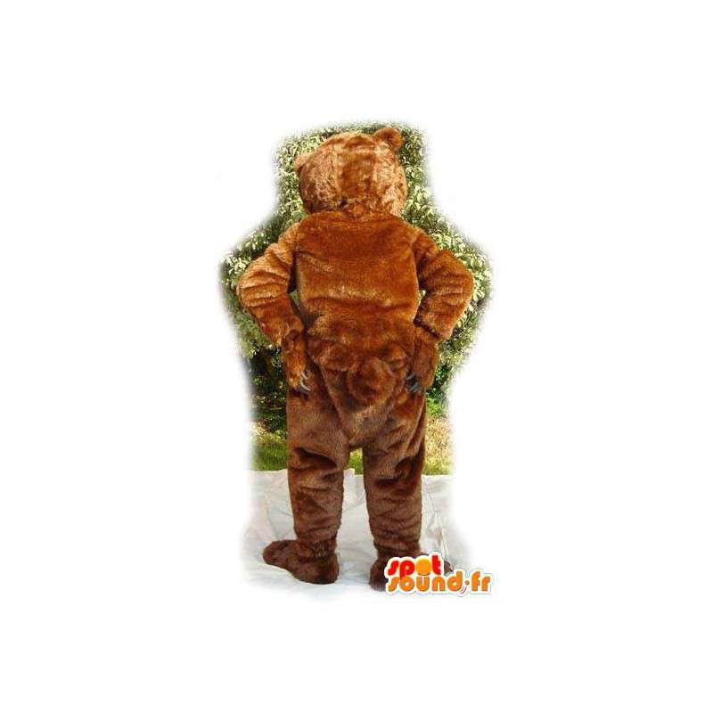 Purchase Brown Bear Mascot Plush Brown Bear Costume in Bear mascot