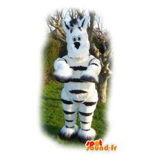 Zebra da mascote de pelúcia - Costume Zebra - MASFR003543 - Os animais da selva